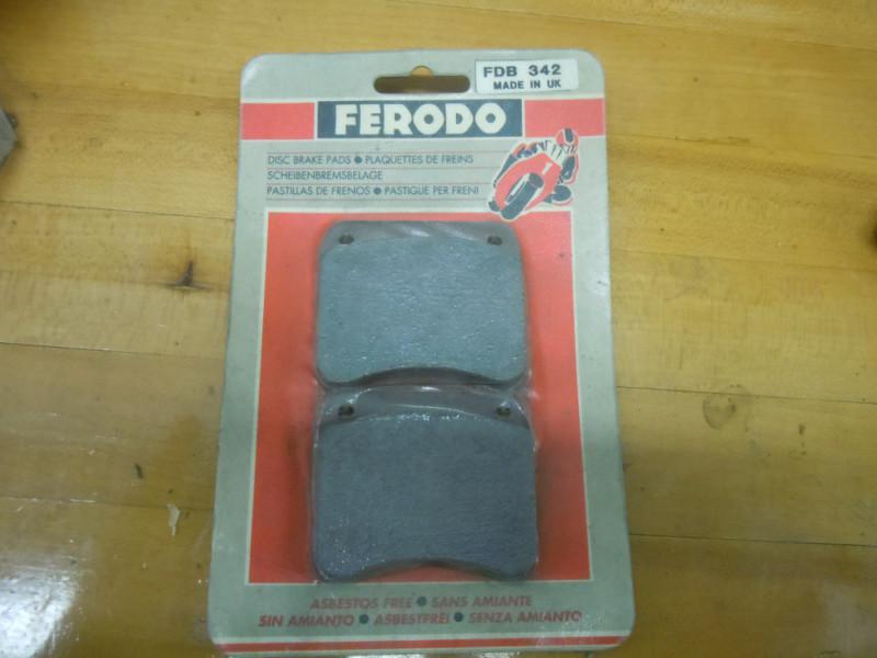  ferodo disc pads fdb342 triumph 750 twin ducati 850 gt more?