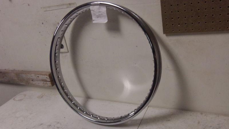 Front chrome rim, 21 x 1.75, 80 spoke, harley, chopper, custom