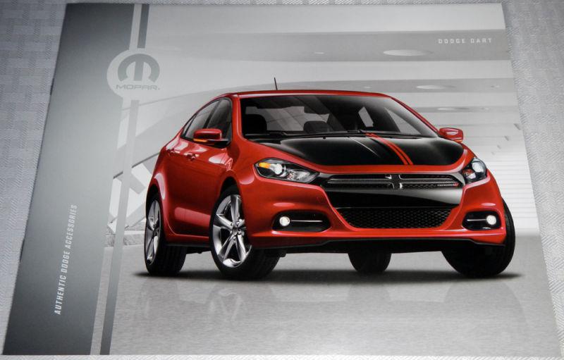 Brand new 2013 dodge dart accessories brochure