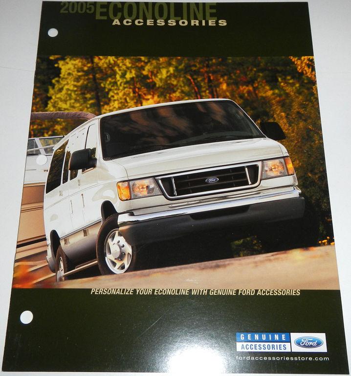 2005 ford econoline accessories brochure