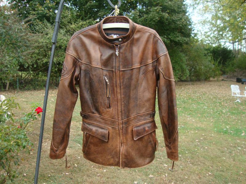 Women’s medium harley davidson motorcycle leather jacket 