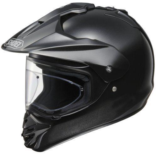 Shoei hornet-ds pinlock black metallic xl 61cm helmet free shipping japanese new