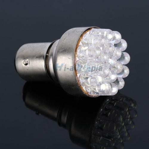 2x 1157 super white 19 led bulb light brake tail stop 