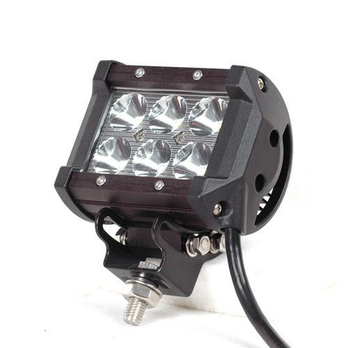 18w cree 4inch led light bar 1206lm flood beam offroad work lamp save on 27w/35w