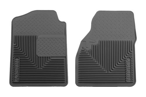 Husky liners 51032 cadillac escalade gray custom floor mats front set 1st row