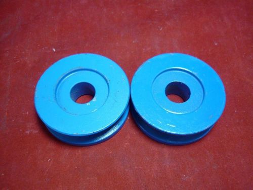 Lot of 2 balmar alternator pulleys, 2.5&#034;od 11/16&#034;id 1/2&#034;bw