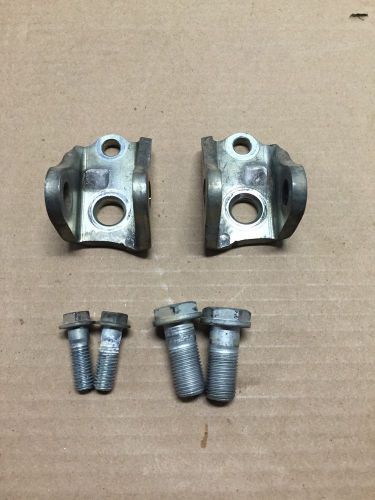 Honda crf 250 250x 450 cr 125 footpeg mounts bracket 50610-men-671 04-15