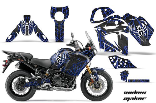 Amr racing graphic wrap kit yamaha tenere 1200 motorcycle deco decal widow blue