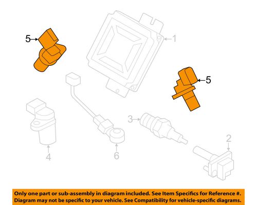 Subaru oem 04-14 impreza-engine camshaft position sensor 22056aa140