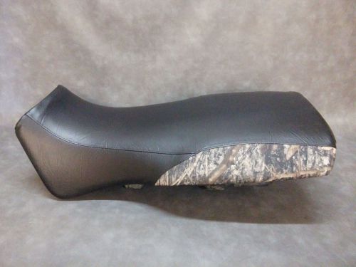 Polaris xpress 400l seat cover in 2-tone black &amp; timber camo (rear) or 25 colors