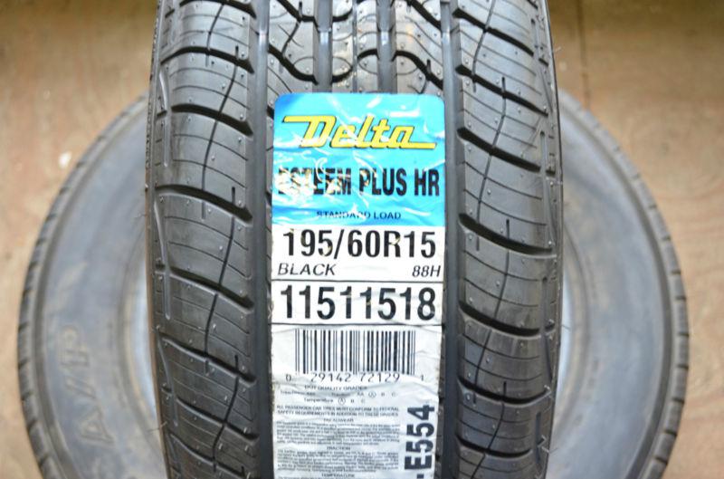 1 new 195 60 15 delta esteem plus blem tire