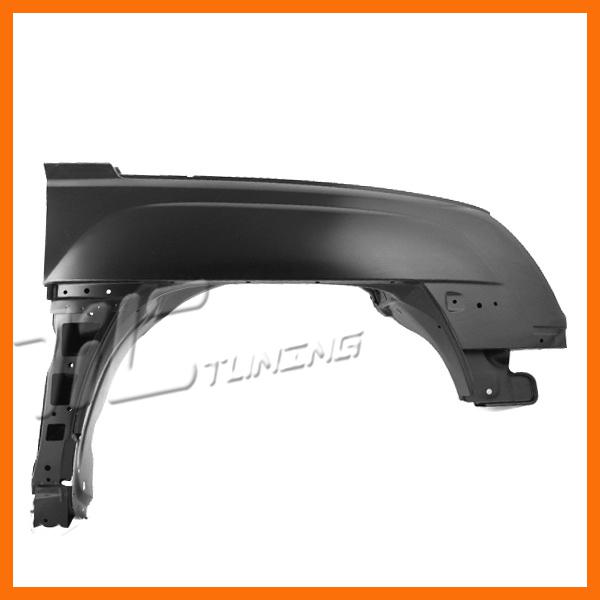 2002-2006 chevy avalanche w cladding body molding fender primed black right