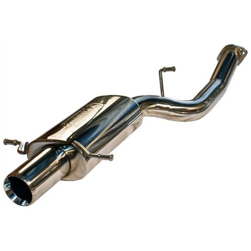 Turbo xs ws02-rma rear muffler assembly for 2002-07 subaru impreza wrx sti