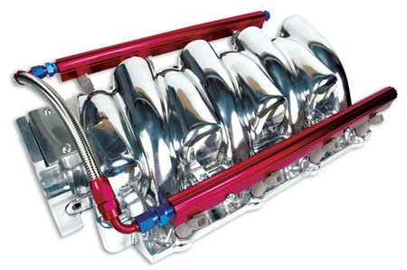 52062 chevy ls2 efi typhoon race intake manifold polished