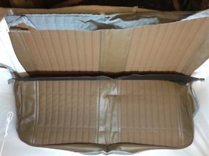 1970 gto coupe dark saddle rear seat cover - 2 pieces