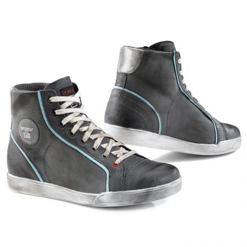 Tcx x-street womens vintage shoes gray/sky blue