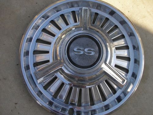 1 chevelle nova impala supersport hubcap