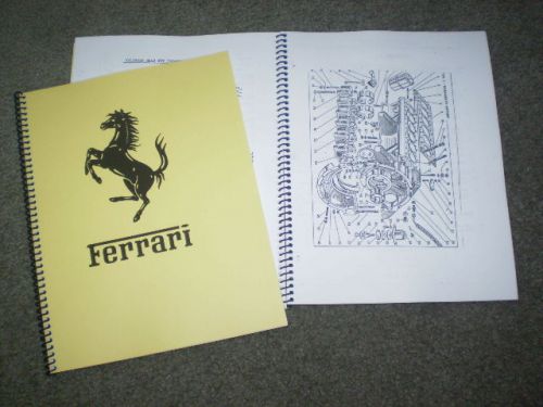 Ferrari 250gte 2+2 service manual 250 275 330 365 512 246