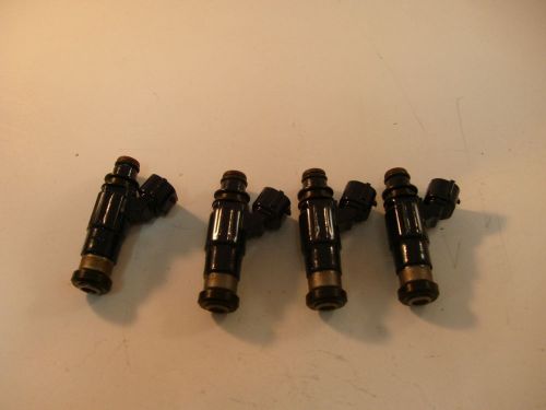 Subaru 2000-07 wrx ej20 top feed set of 4 600cc plug &amp; play fuel injectors