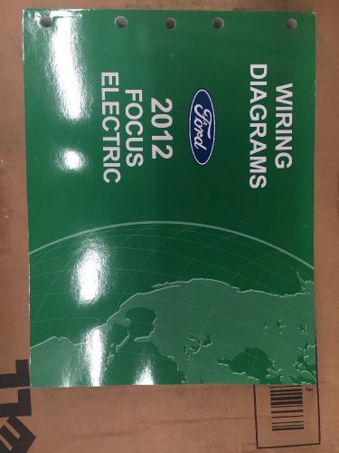 2012 ford focus electric wiring diagrams service manual