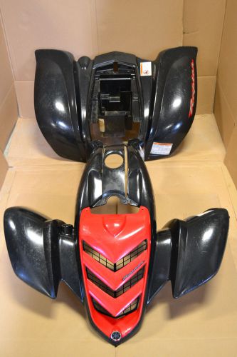 Yamaha raptor 660 660r plastics fenders grill front rear 01 02 03 04 05 quadbb8