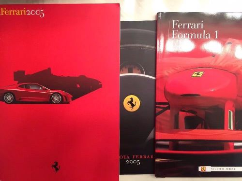 2005 ferrari brochures laferrari formula 1 club pilota driving courses corsi di