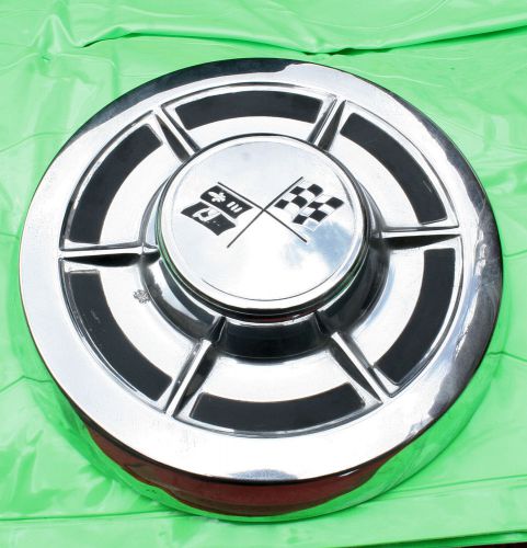 Corvette 1961 1962 dog dish big brake hub cap nice