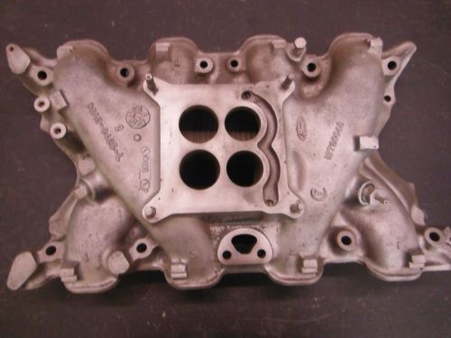 70 71 ford 351c 4 barrel intake manifold d0ae-9425-l 351 cleveland mach 1 4bbl