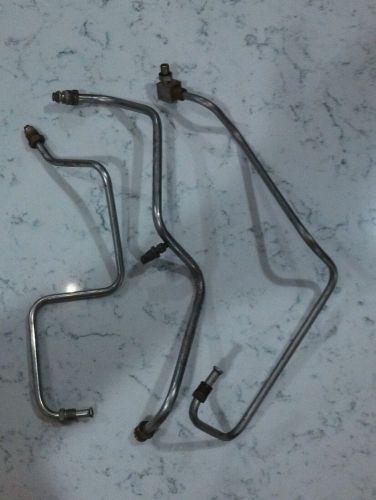 1994-95 volvo penta inboard 5.0 5.7gi efi high pressure fuel lines 3 piece set