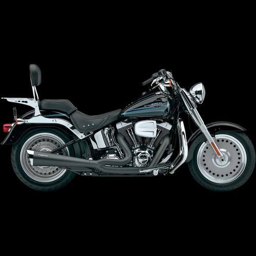 Cobra tri-pro 2-into-1 exhaust,chrome for 2007-2011 harley softail