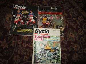 Cycle world 2/74 &amp; cycle 6/69 10/75 r90/6 dt360 maico clymer velo t-500 cr250m +