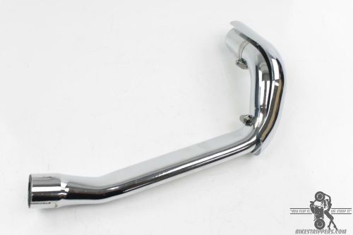 Harley-davidson wide glide chrome exhaust cross pipe