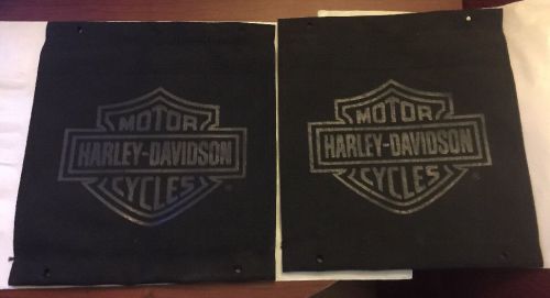 Harley davidson saddle bag cover emblem excellent condition