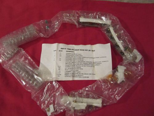 Corvette light bulb kit 1980-1982 new 81 pieces interior and exterior.