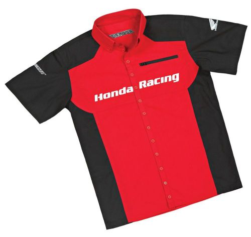 Joe rocket large red /black honda staff shirt lrg lg l