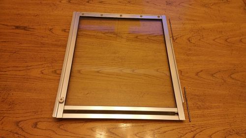 1980&#039;s bayliner capri front center hinged windshield glass walk thru middle