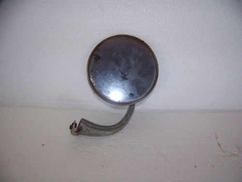 Vintage car door mirror,round mirror,hot rod project