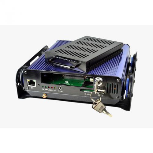 4 channel car dvr camera &amp; h.264 hard disk vehicel video recorder dvr with gps