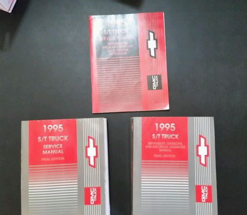 1995 factory s/t gmc/chevy truck manual set of 3