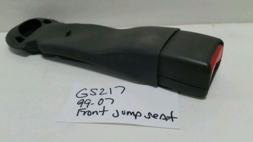 1999 - 2006 silverado tahoe yukon avalanche jump seat seatbelt buckle gray