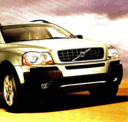 2003 volvo xc90 factory brochure-volvo xc90