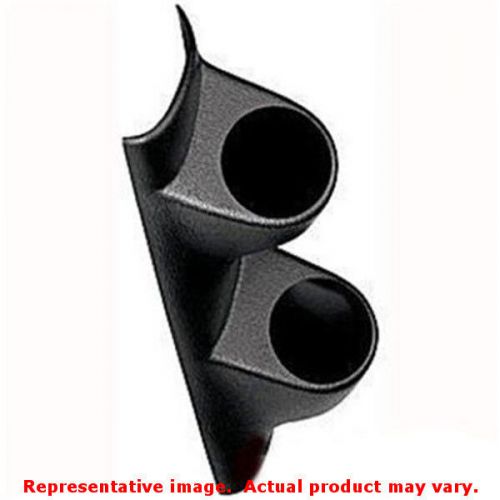 Auto meter 20610 dual gauge pod black 2-1/16&#034; (52.4mm) fits:eagle 1995 - 1998 t