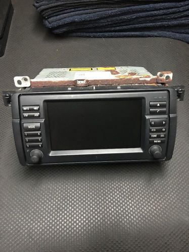 2005 bmw e46 m3 oem factory radio navigation navi 16:9 monitor screen 6934410