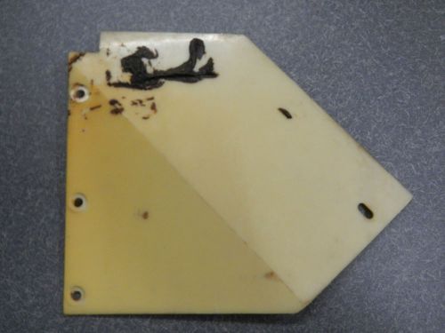 1964 buick riviera plastic console kick panel plate passenger right side 64