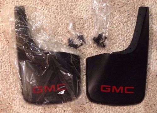 New gmc sierra mud splash guard rear set