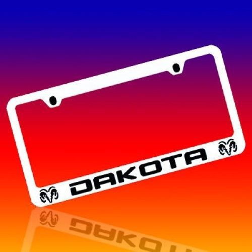 Dodge *dakota* genuine engraved chrome license plate frame tag holder