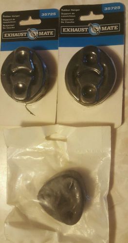 Rubber exhaust hangers set of 3 new in package