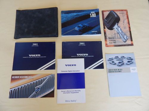 2001 volvo s80 owners manual