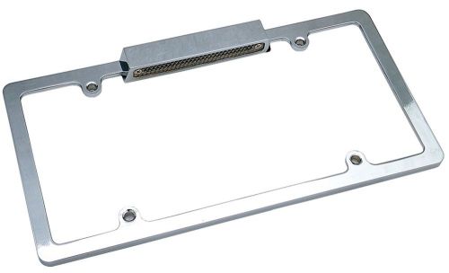 Trans-dapt performance products 6967 deluxe license plate frame
