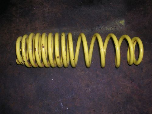 2001-2005 polaris xcsp edge front yellow shock spring oem. 500 600 700 800